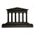 Early 20th Century Neoclassical Greek "Parthenon" Cast Iron Architectural Element Decorative Object For Sale