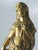 19th Century Neoclassical Lady Statue Antique Gold-Plated Spelter Gilded Sculpture Fennel, Clock Part For Sale - Image 5 of 15