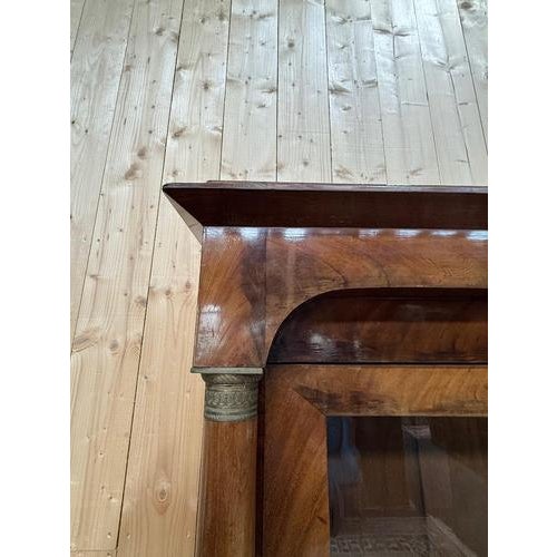 Empire-Style Bookcase in Wood For Sale - Image 6 of 7