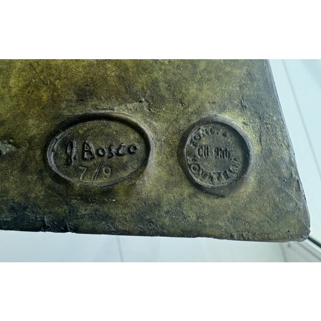 2010s Altalena Piccolina Bronze Sculpture — Giacinto Bosco (Edition 7/9) For Sale - Image 5 of 18