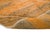 Burnt Orange Hand-Knotted Moroccan Wool Rug | 9'7" X 7'1" | One of a Kind For Sale - Image 8 of 9