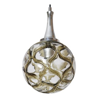 Murano Glass Pendant Lamp from Doria Leuchten, Germany, 1960s For Sale
