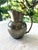 Beautifully made pewter pitcher by Just Andersen, Denmark, with a woven handle. Original vintage patina of the pewter and...