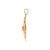 Victorian 19th Century Victorian 18 Karat Hand Pierced and Carved Old Mine Cut Diamond Pendant For Sale - Image 3 of 4