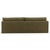 Modern Olive Luxe Sofa For Sale - Image 4 of 6