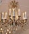 Hollywood Regency 1950's Hollywood Regency French Style Brass & Crystal 12 Light Chandelier For Sale - Image 3 of 14