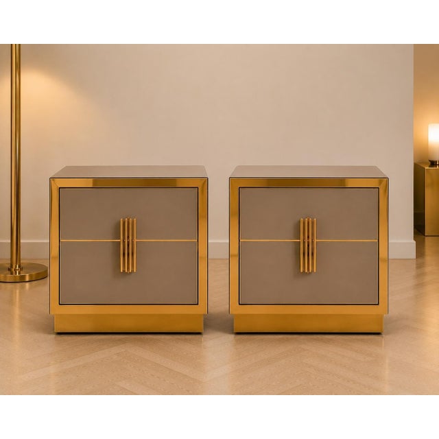 Italian Nightstands from Justfurnituress SRL, 2026, Set of 2 For Sale - Image 9 of 12