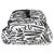 2010s White Black Nylon Printed Coco Neige Backpack For Sale - Image 5 of 8