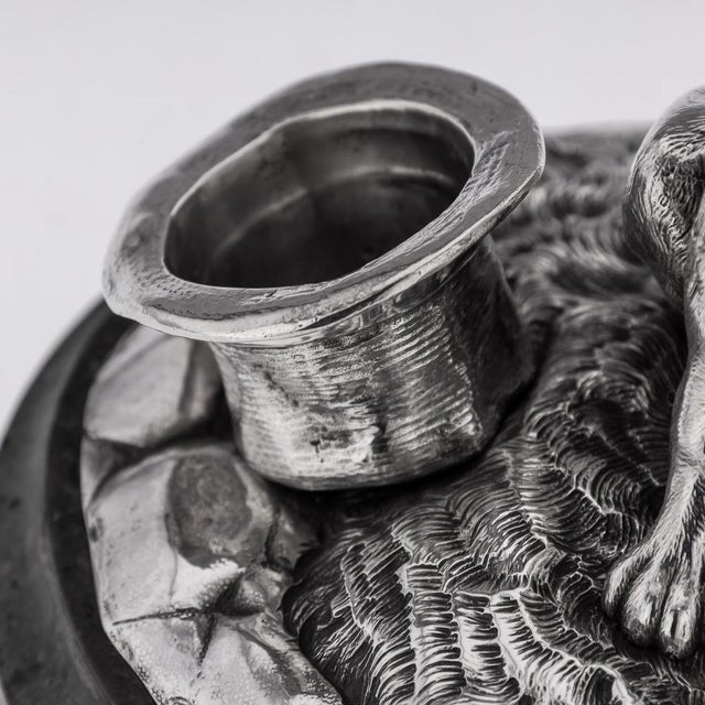 19th Century Victorian Silver Smoking Compendium from James Hennell, 1880s For Sale - Image 9 of 18