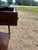 French 19th Century Louis XVI Mahogany Carrara Marble Top Console Desserte For Sale - Image 10 of 12