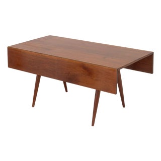 George Nakashima Walnut Drop Leaf Table, 1962 For Sale
