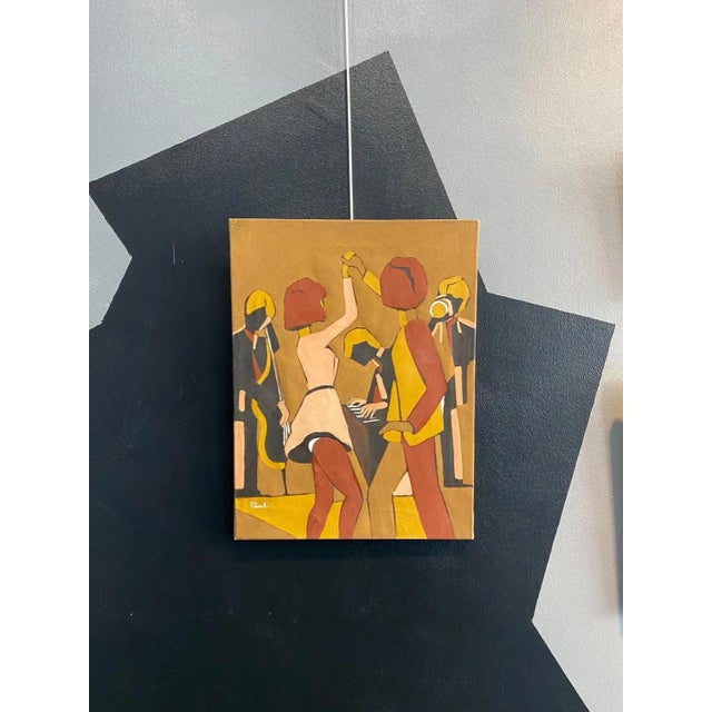 Contemporary Gilbert Pauli, The Rock, Oil on Canvas, 1995 For Sale - Image 3 of 9