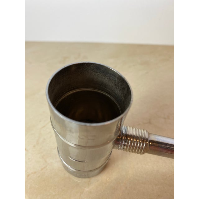 Mid-Century Modern Vintage Cavalier by National Silver Silverplate Jigger & Bottle Opener For Sale - Image 3 of 7