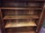 Antique Victorian Bookcase, Walnut Bookshelf With Glass Doors For Sale - Image 9 of 18
