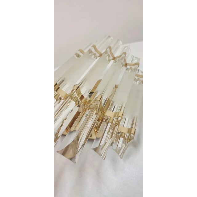 Murano Glass Sconce from Venini, Italy, 1970s, in Very Good conditions. Designed 1970 to 1979 This piece is attributed to...