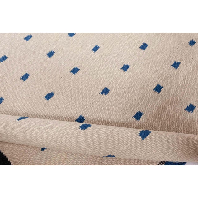 Mid-Century Modern Modern Swedish Flat Weave Wool Rug by Doris Leslie Blau For Sale - Image 3 of 10