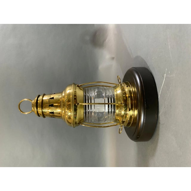 Brass Lantern For Sale - Image 4 of 12