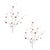 Rustic Glittered Sleigh Bell Berry Twig Spray (Set of 2) For Sale - Image 3 of 3