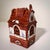 Handmade Vintage Fairytale Style Ceramic Cottage Sculpture With Hand-Painted Accents For Sale - Image 9 of 15