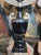 20th Century Art Deco Black Painted Metal Lamps with Chrome Handle, 1920, Set of 2 For Sale - Image 9 of 12