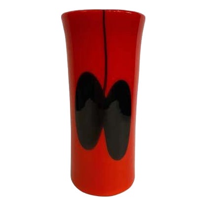 Heikki Orvola for Nuutajarvi Notsjo Vase Made in Finland For Sale