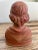 Vintage Art Nouveau Mid Century Modern Italian Ceramic Woman's Bust Amazing Estate Find Stunning Craved Ceramic Woman...