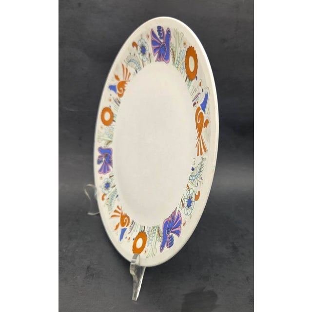Mid 20th Century Vintage Villeroy & Boch "Acapulco" Plates, Set of 8 For Sale - Image 5 of 14