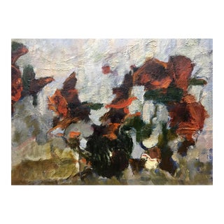 1980s Abstract Oil Painting Sentiment Zhurakovsky Victor Petrovich For Sale