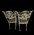 Light Yellow Vintage Woodard Andalusian Wrought Iron Patio Dining Chairs - Set of 6 For Sale - Image 8 of 9