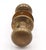 Mid 20th Century Vintage 1.75 In. Brass Passage Door Knobs For Sale - Image 5 of 6