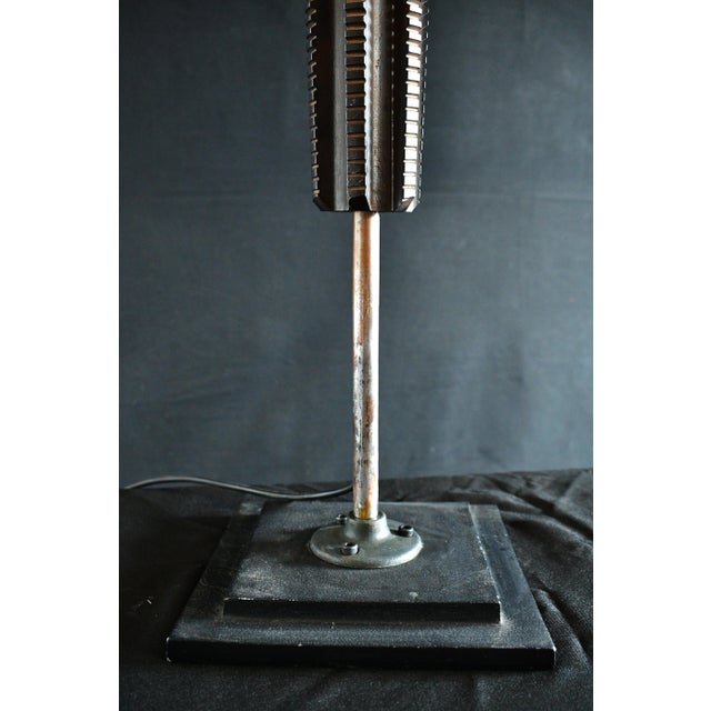 Giant Machine Tap Table Lamp For Sale - Image 4 of 13