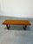 1960s Large Mid Century Modern Danish Teak Bench With Pull Out Tray For Sale - Image 5 of 12