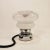 Italian Murano Crystal Desktop Lamp in the style of Toni Zuccheri, 1970s For Sale - Image 9 of 9