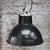 Vintage Industrial Black Enamel Pendant Light by Mazda, France For Sale - Image 4 of 6