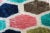 Contemporary Turkish Multi Colors Velvet Silk Ikat Pillow For Sale - Image 4 of 10