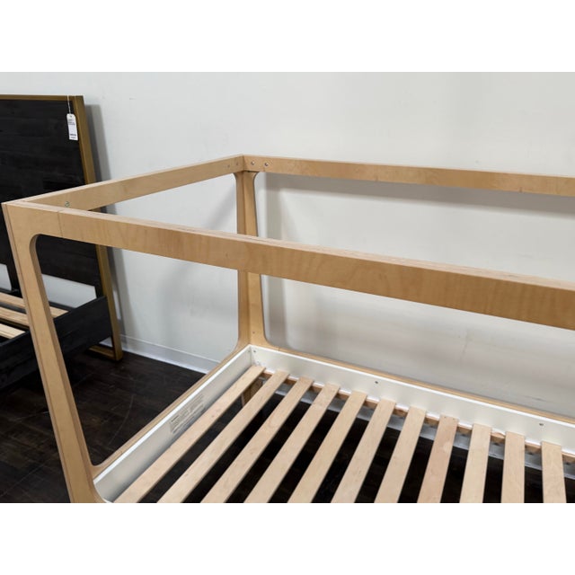 Wood Twin Size Oeuf Perch Nest Bed Frame For Sale - Image 7 of 12