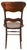 Larkin & Co. Early 20th Century Victorian Oak Bentwood Side Chair For Sale - Image 4 of 12