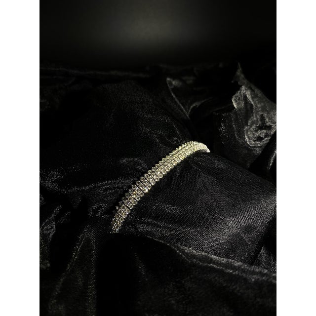 16.50 Carat Serpent Diamond Bracelet 18k White Gold For Sale In New York - Image 6 of 6