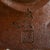 Brown Signed Concrete Laughing Buddha Statue With Reddish Brown Finish Asian Garden Sculpture For Sale - Image 8 of 9