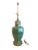 1970s Hollywood Regency Custom Lacquered Emerald Green & Gilt Chinoiserie Table Lamp For Sale In Baton Rouge - Image 6 of 18
