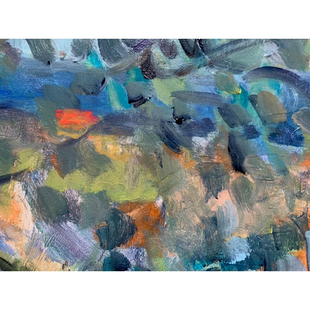 Contemporary Barbara Schauß, Summer in the South, Oil on Canvas For Sale - Image 3 of 7