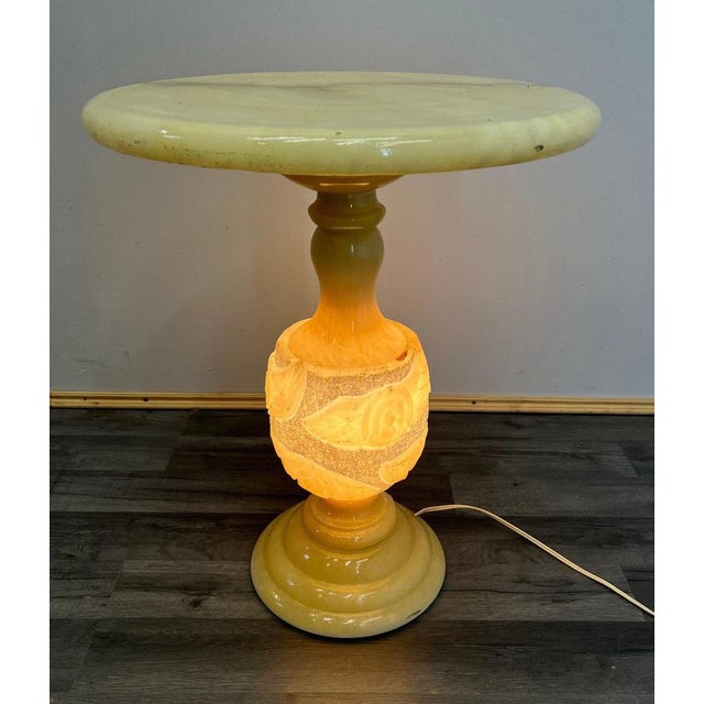 Pedestal Table in Marble For Sale - Image 14 of 16