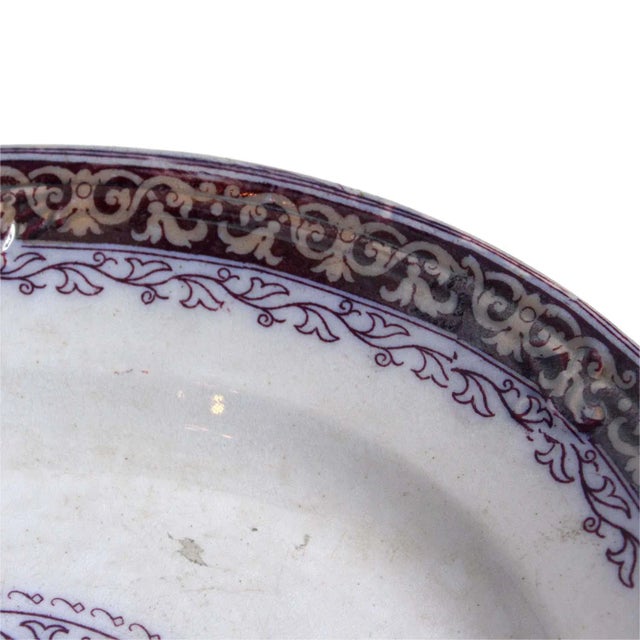 19th Century Elsmore & Forster Ironstone Platter For Sale - Image 4 of 6