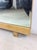 Mid Century Modern Mountable Mirror With Beveled Glass and Blonde Wood Base For Sale - Image 13 of 17