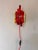Red Wall Lamp by Claus Bolby For Sale - Image 5 of 11