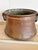 Large Farmhouse Kitchen Vessel - Hand-Hammered Copper Cauldron With Forged Iron Handles - 19th Century For Sale - Image 13 of 16