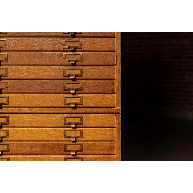 Auburn Antique Massive Modular Catalog Cabinet by Shaw-Walker For Sale - Image 8 of 16