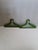 Vintage Green Plywood Hangers, Set of 2 For Sale - Image 3 of 5