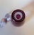 Mid-Century Modern Archimede Seguso Murano Glass Neodymium Ruby Sommerso Perfume Bottle For Sale - Image 3 of 12