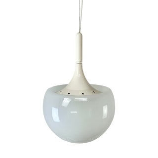 Space Age Mushroom Pendant Lamp by Elio Martinelli for Martinelli Luce, Italy, 1960s For Sale